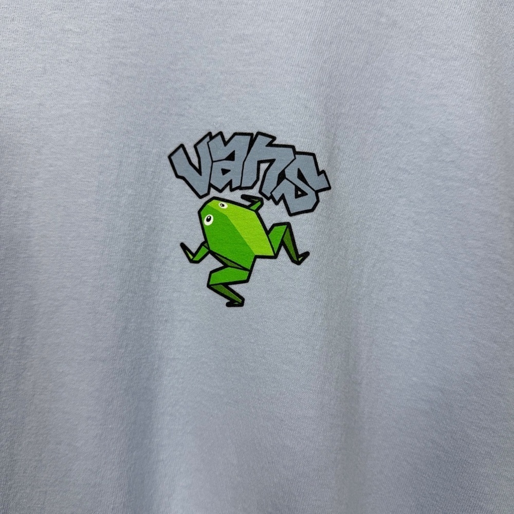 Vans Graphic Tee with Frog and Mushrooms Size Large - Picture 5 of 8